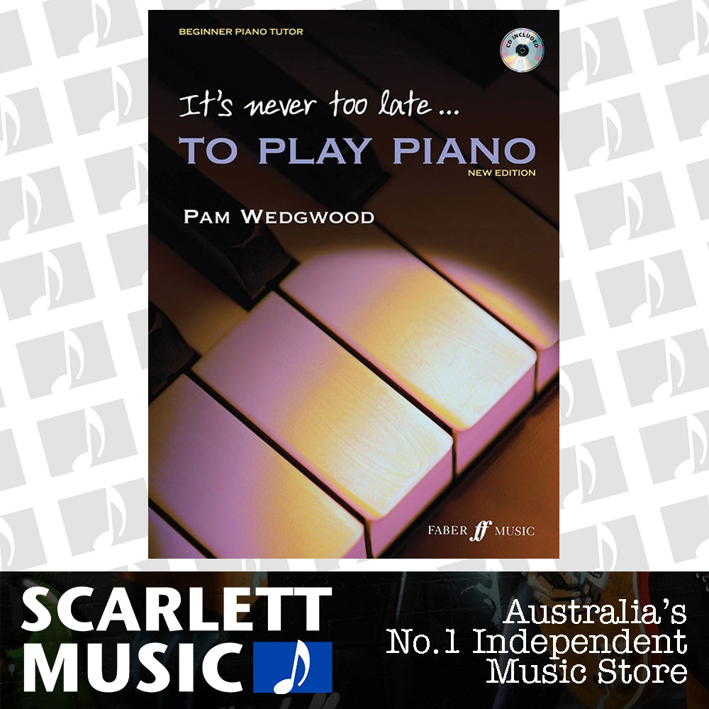 It's Never Too Late To Play Piano Book/CD — view 2