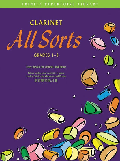 Clarinet All Sorts Trl Gr 1-3 Clarinet/Piano Arr Harris