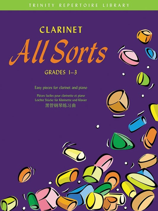 Clarinet All Sorts Trl Gr 1-3 Clarinet/Piano Arr Harris
