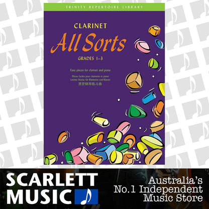 Clarinet All Sorts Trl Gr 1-3 Clarinet/Piano Arr Harris — view 2