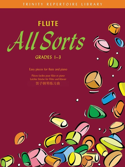 Flute All Sorts Trl Gr 1-3 Fl/Piano Arr Harris