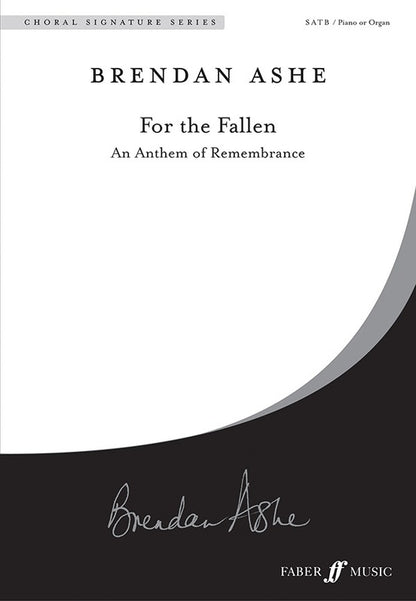 For The Fallen SATB/Piano