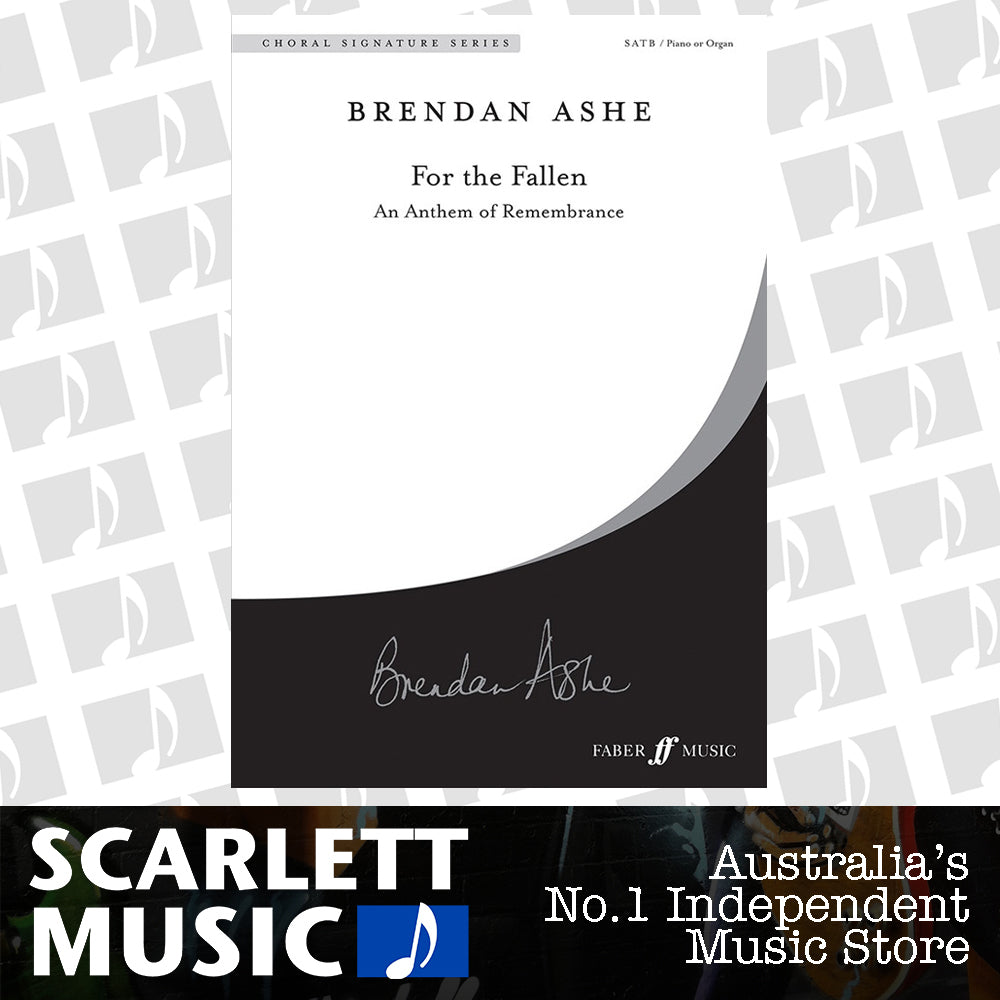 For The Fallen SATB/Piano — view 2