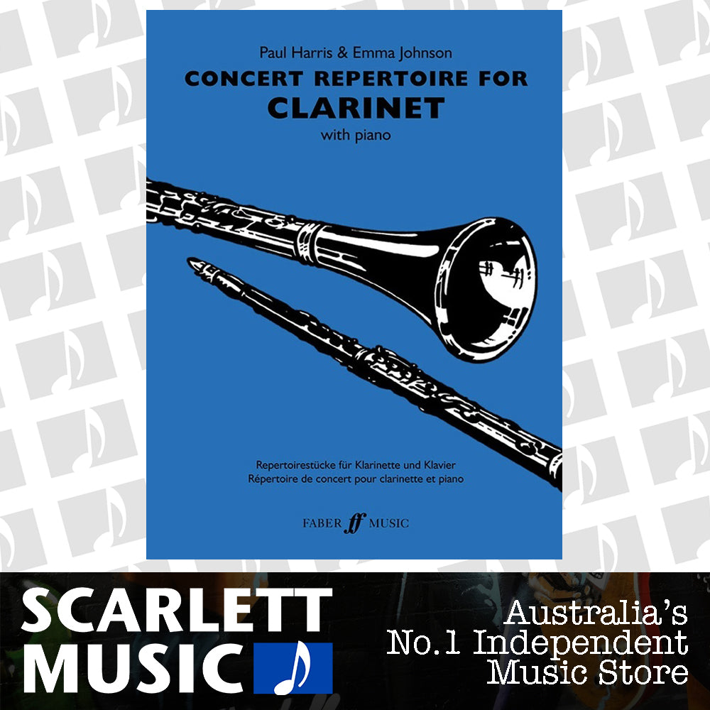 Concert Repertoire For Clarinet - Clarinet/Piano — view 2