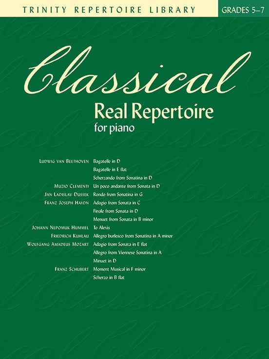 Classical Real Repertoire Piano Arr Brown