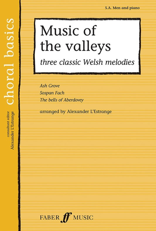 Music Of The Valleys SA/Men/Piano