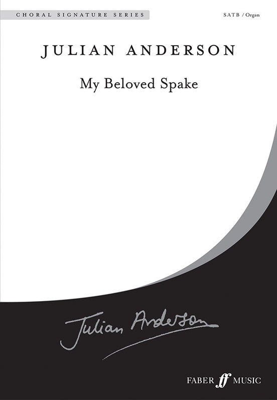 My Beloved Spake SATB & Org