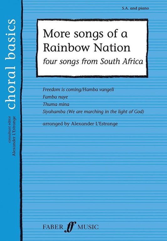 More Songs Of A Rainbow Nation SA Accomp