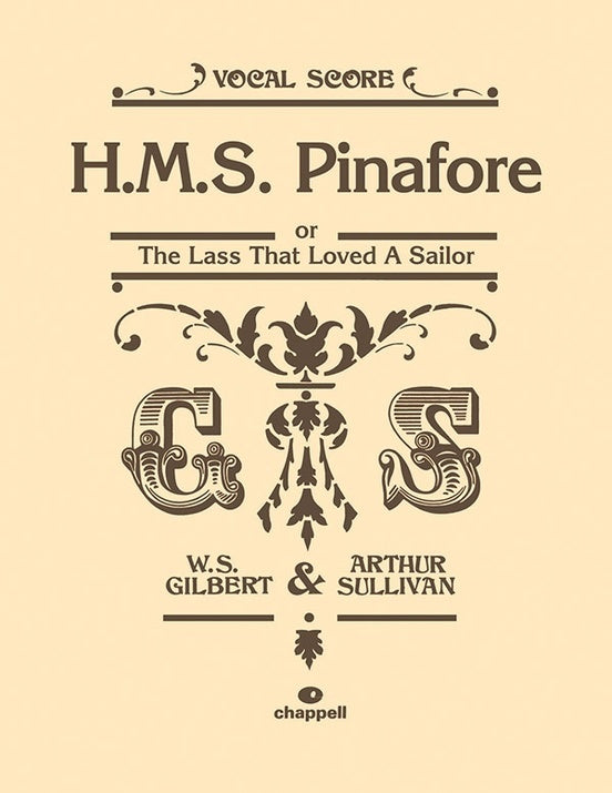 Hms Pinafore Vocal Score