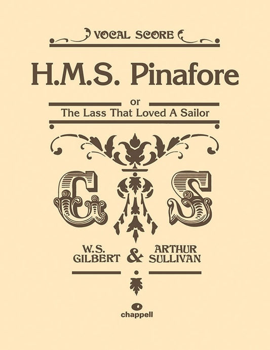Hms Pinafore Vocal Score