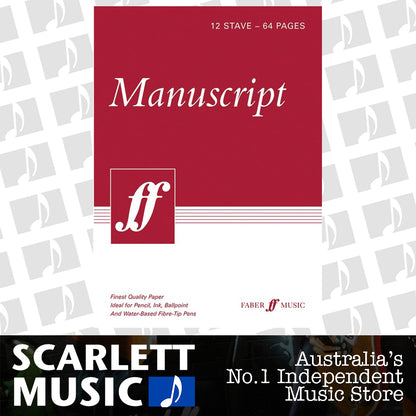 Manuscript Book A4 64 Pg 12 Stave Spiral — view 2