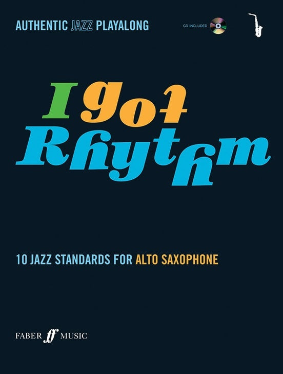 Jazz Playalong I Got Rhythm Alto Sax Book/CD