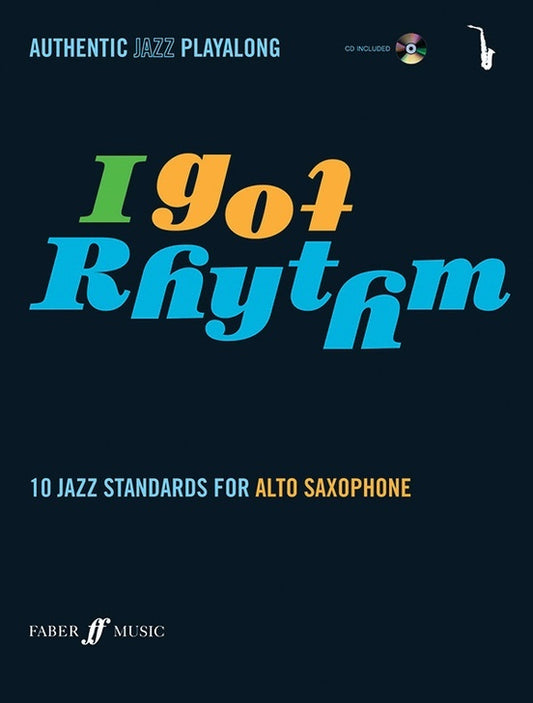 Jazz Playalong I Got Rhythm Alto Sax Book/CD