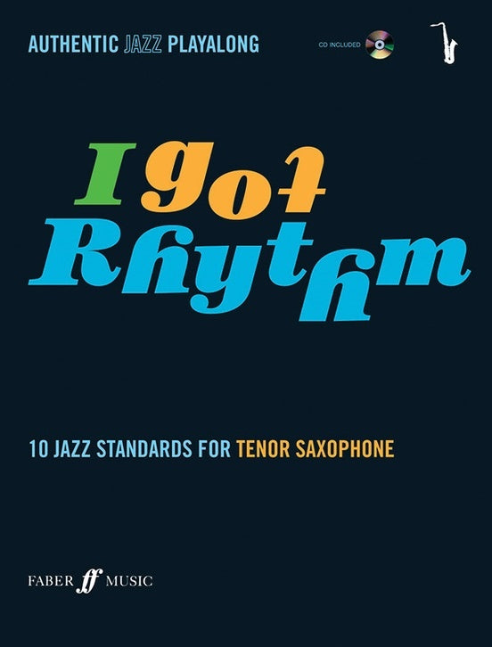 Jazz Playalong I Got Rhythm Tenor Sax Book/CD