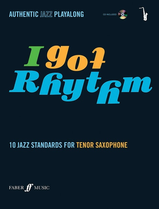 Jazz Playalong I Got Rhythm Tenor Sax Book/CD