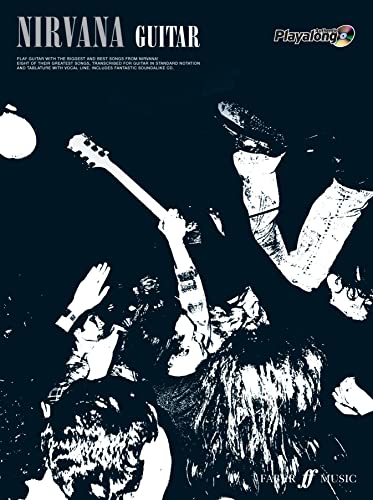 Nirvana Authentic Guitar Playalong Book/CD - Guitar TAB, 48 Pages, Faber Music