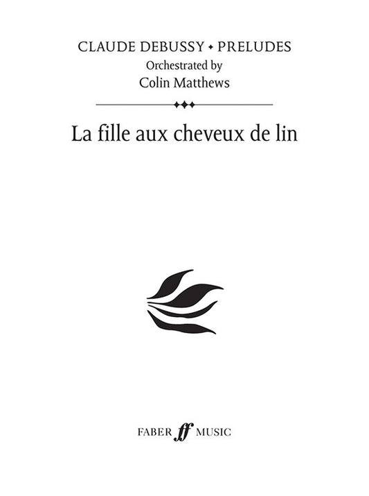 La Fille Aux Cheveux De Lin Prelude 22 Score