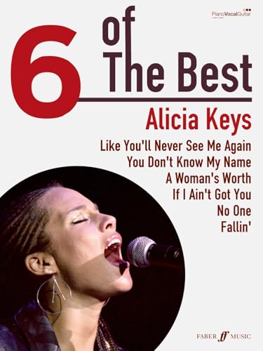 6 of the Best - Alicia Keys Piano, Vocal & Guitar Songbook