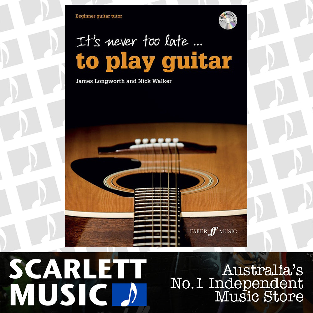It's Never Too Late To Play Guitar Book/CD — view 2