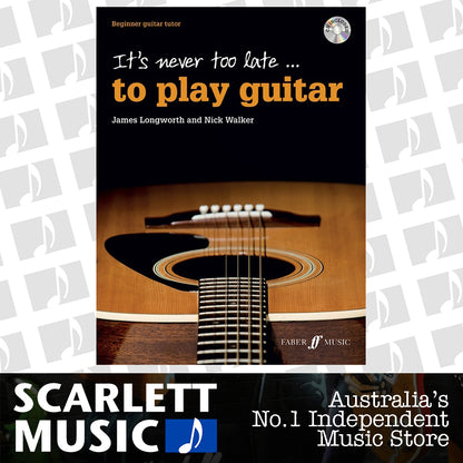 It's Never Too Late To Play Guitar Book/CD — view 2