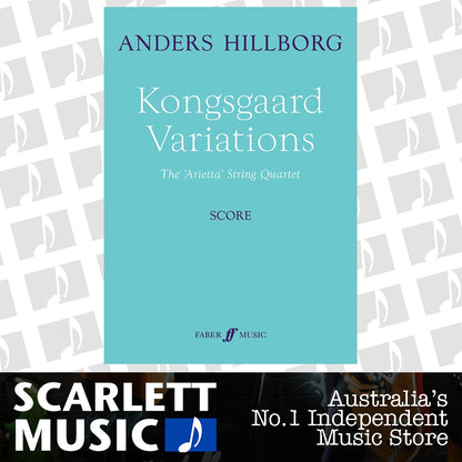 Kongsgaard Variations For String Quartet- Score — view 2