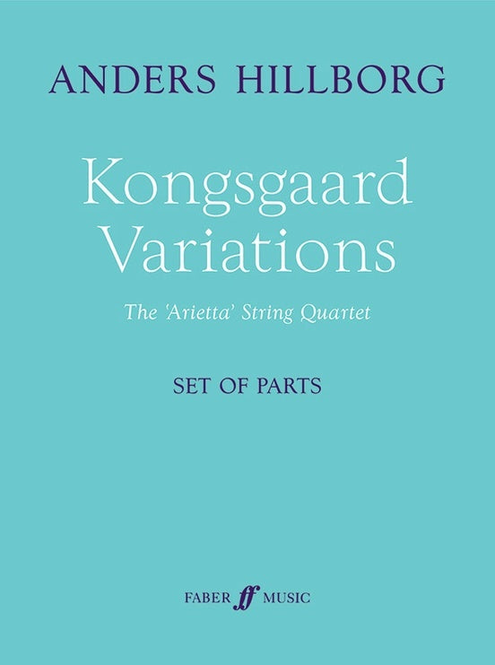 Kongsgaard Variations For String Quartet- Parts