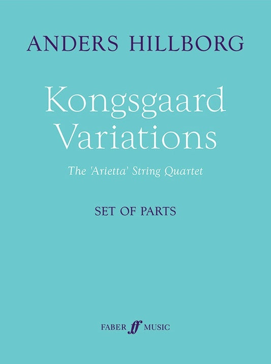 Kongsgaard Variations For String Quartet- Parts