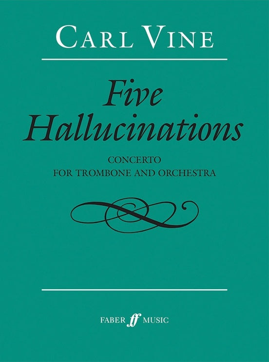 Five Hallucinations Concerto For Trombone Score