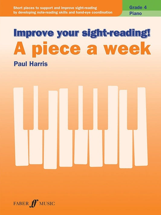 Improve Your Sight Reading Piece A Week Piano Gr 4
