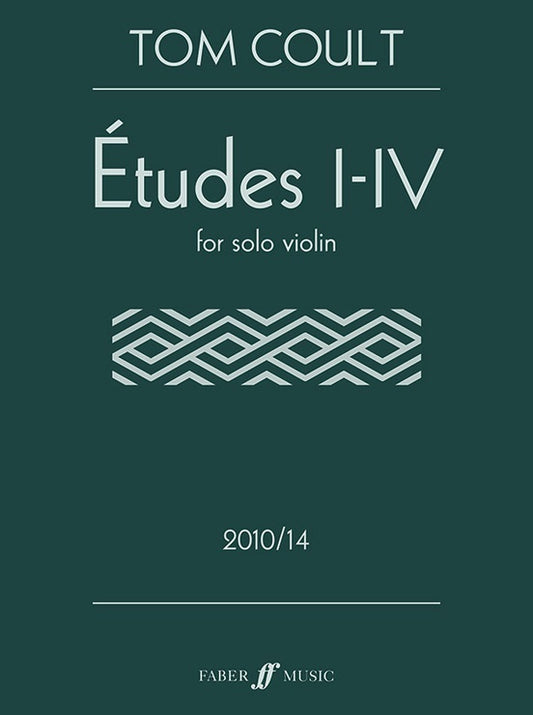 Etudes I-Iv Violin Solo