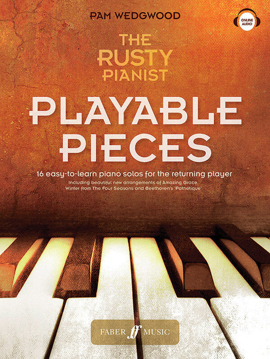 The Rusty Pianist: Playable Pieces - Easy Piano Sheet Music by Pam Wedgwood