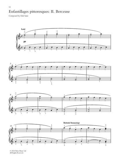 Faber Music Night Time Piano Anthology - Peaceful Solos for Intermediate Pianists — view 2