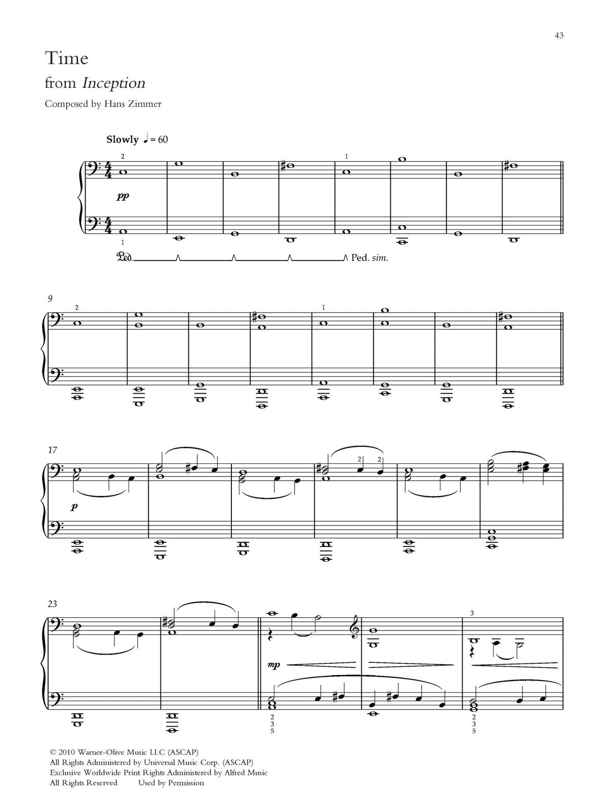 Faber Music Night Time Piano Anthology - Peaceful Solos for Intermediate Pianists — view 3