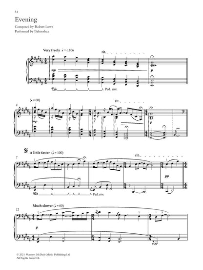 Faber Music Night Time Piano Anthology - Peaceful Solos for Intermediate Pianists — view 4