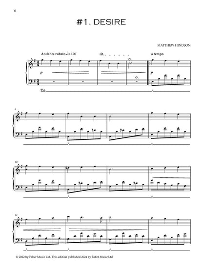 Hindson Sad Piano Sheet Music for Solo Piano — view 2
