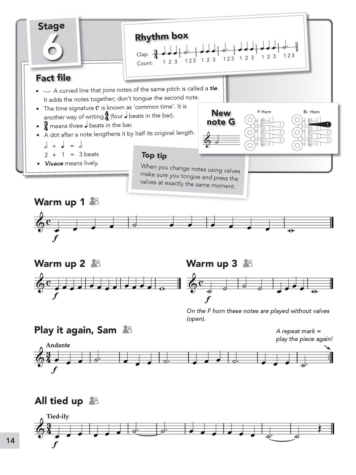 French Horn Basics Book with Online Audio and Downloadable Accompaniments — view 2
