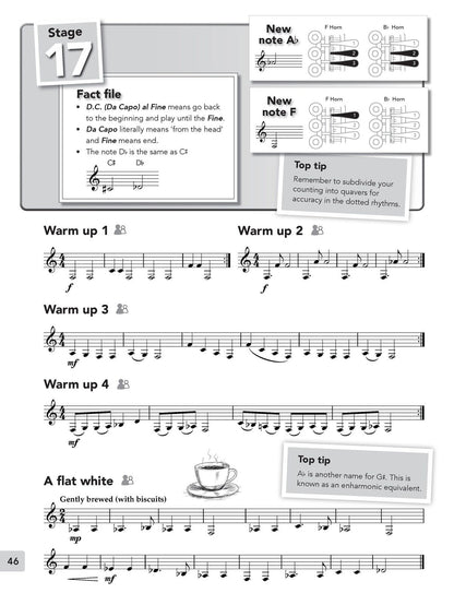 French Horn Basics Book with Online Audio and Downloadable Accompaniments — view 3