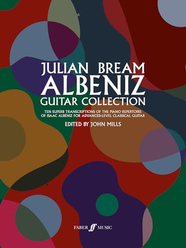 Julian Bream - Albeniz Guitar Collection for Guitar Solo, 48 Pages, Arranged by Julian Bream, Published by Faber Music