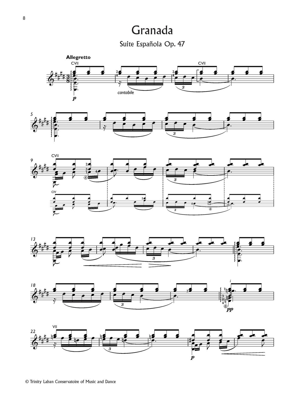 Julian Bream: Albeniz Guitar Collection - 10 Transcriptions for Advanced Classical Guitar — view 4