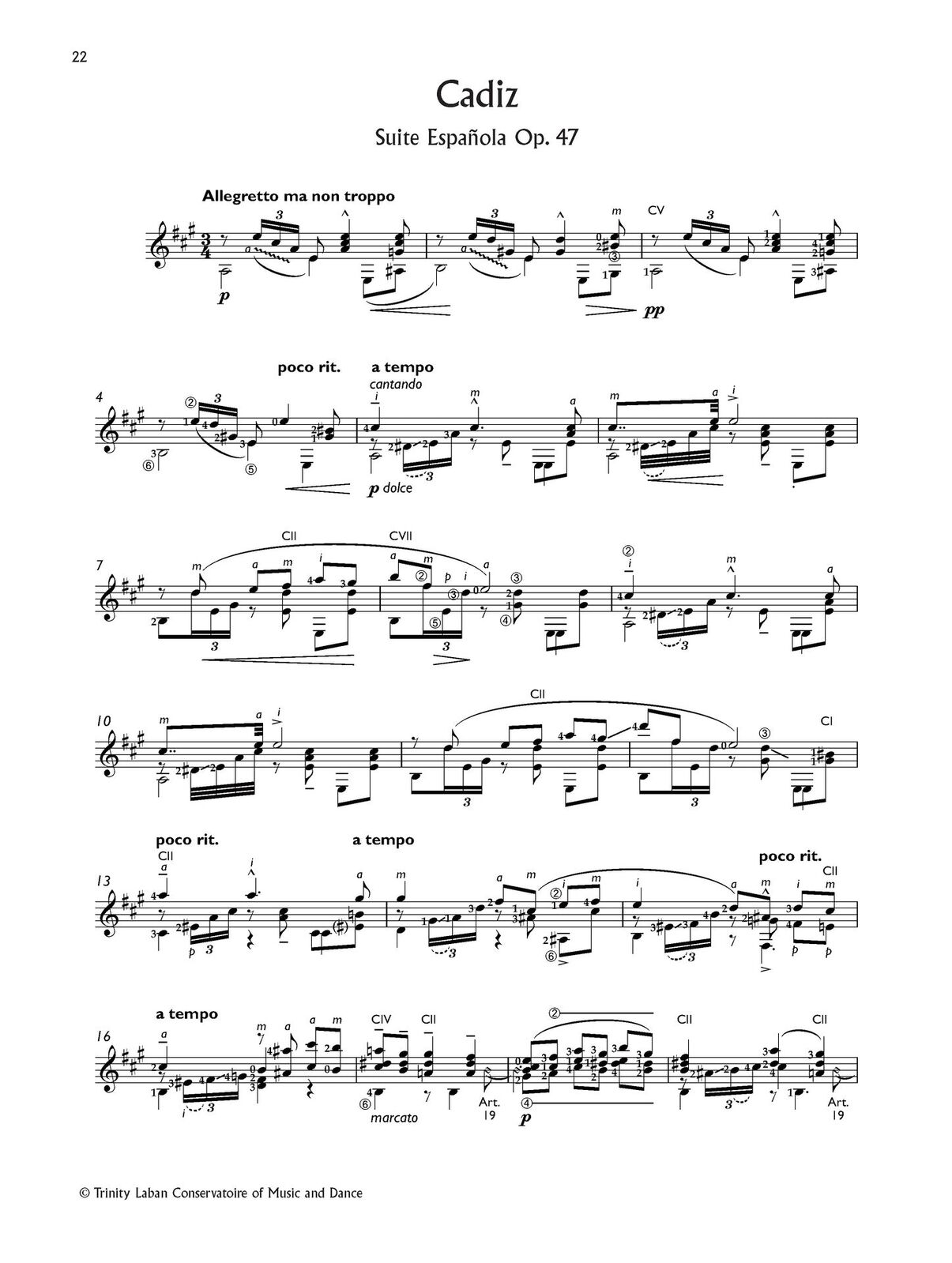 Julian Bream: Albeniz Guitar Collection - 10 Transcriptions for Advanced Classical Guitar — view 2