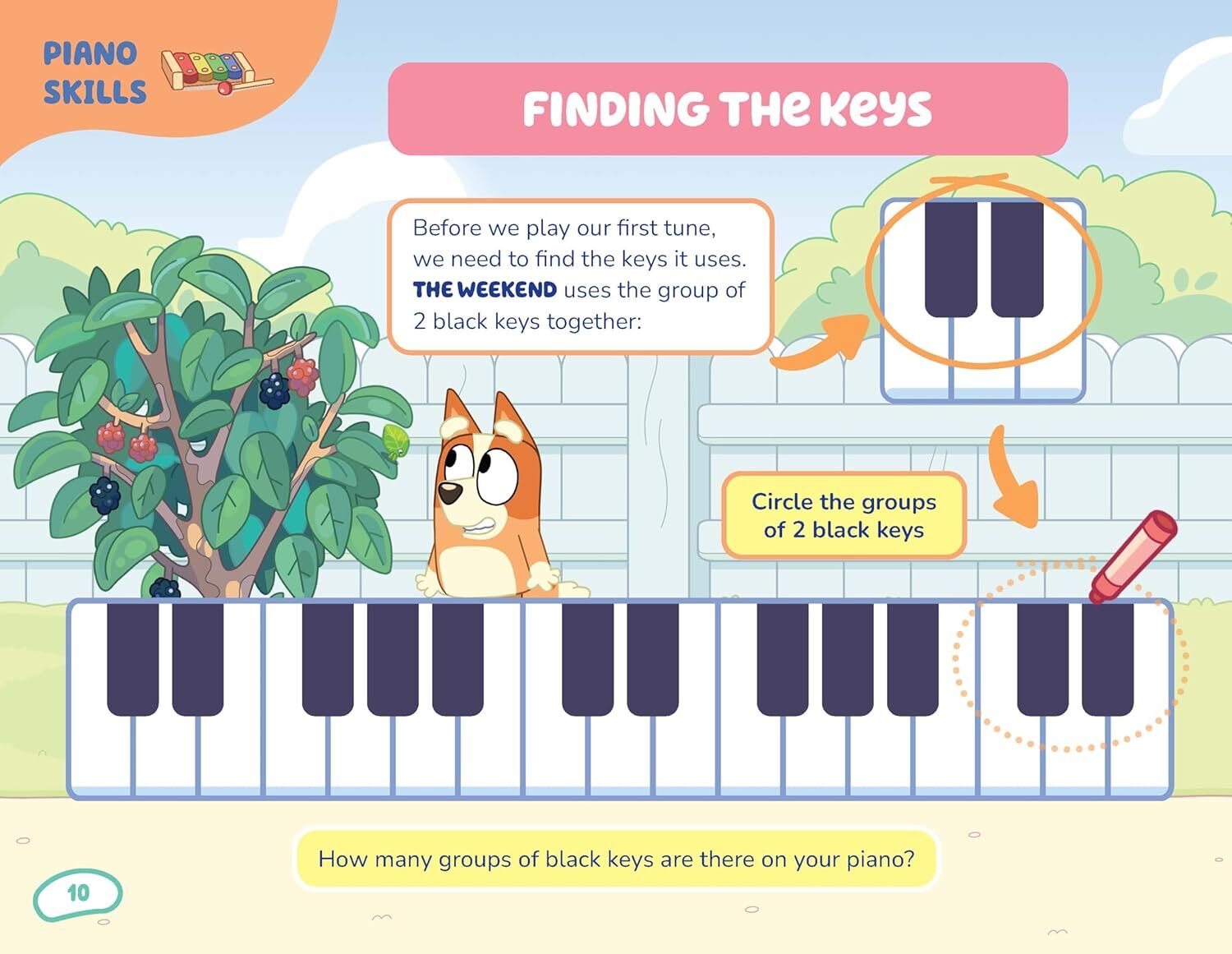 Bluey First Ever Piano Book by Joff Bush — view 4