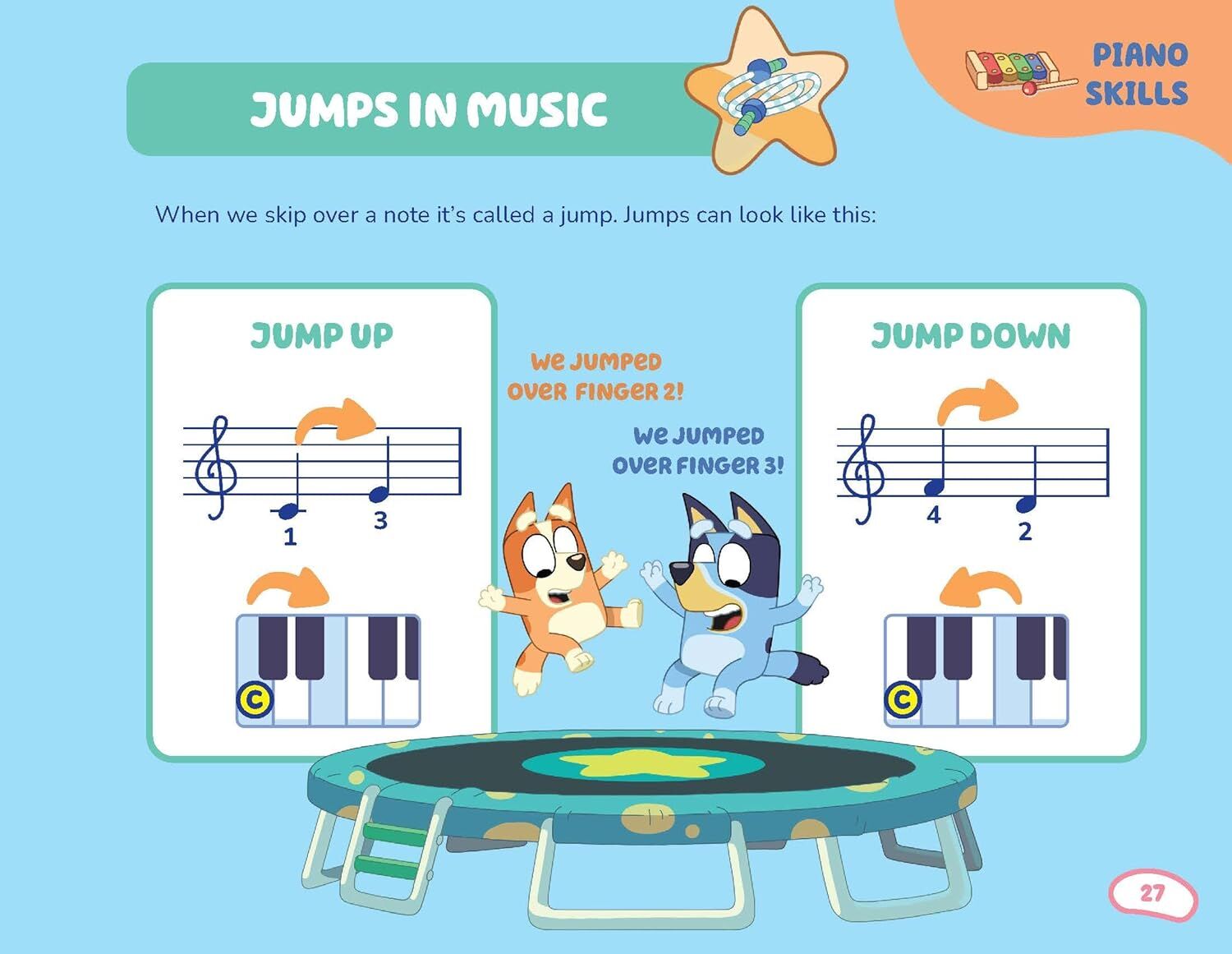 Bluey First Ever Piano Book by Joff Bush — view 3