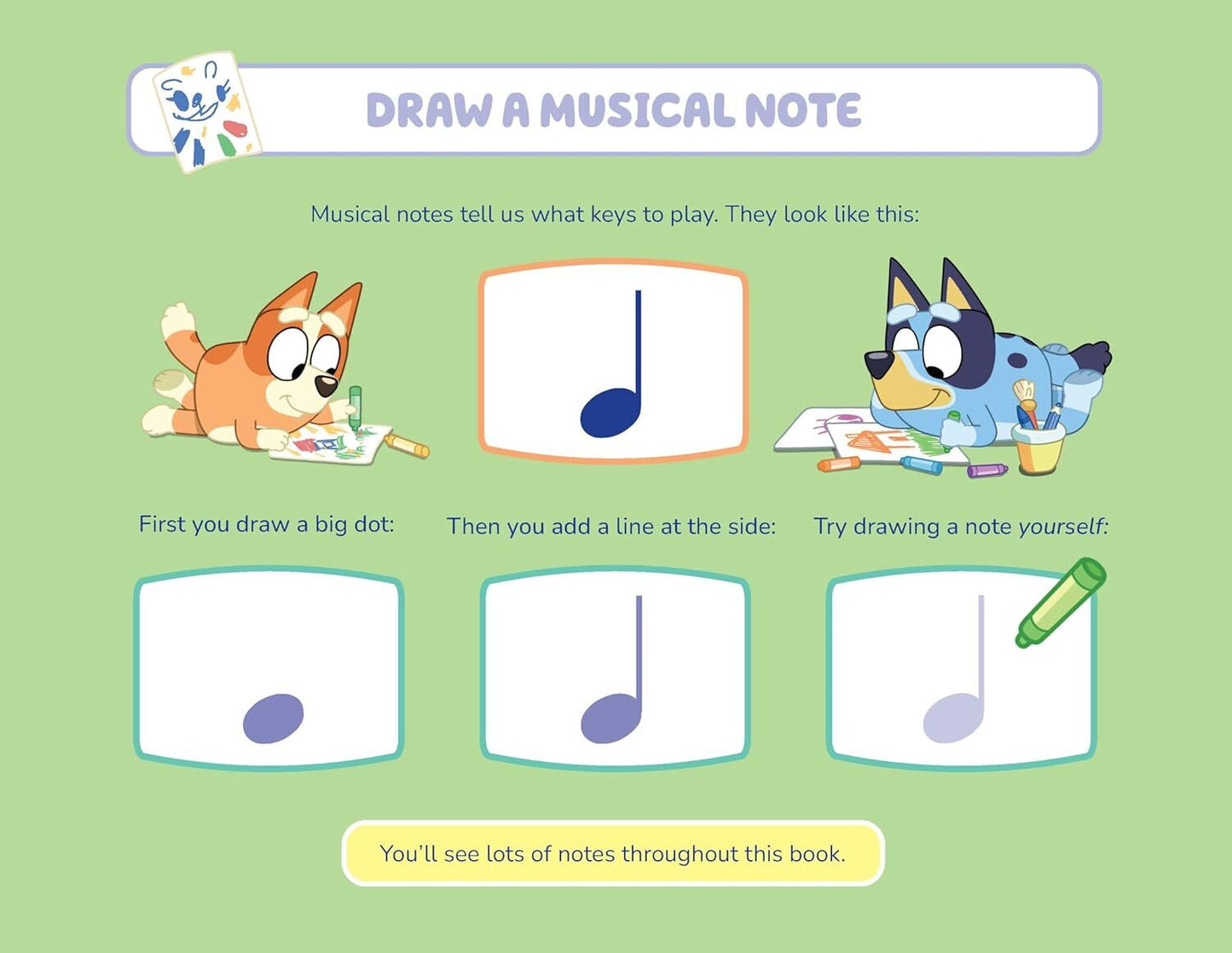 Bluey First Ever Piano Book by Joff Bush — view 2