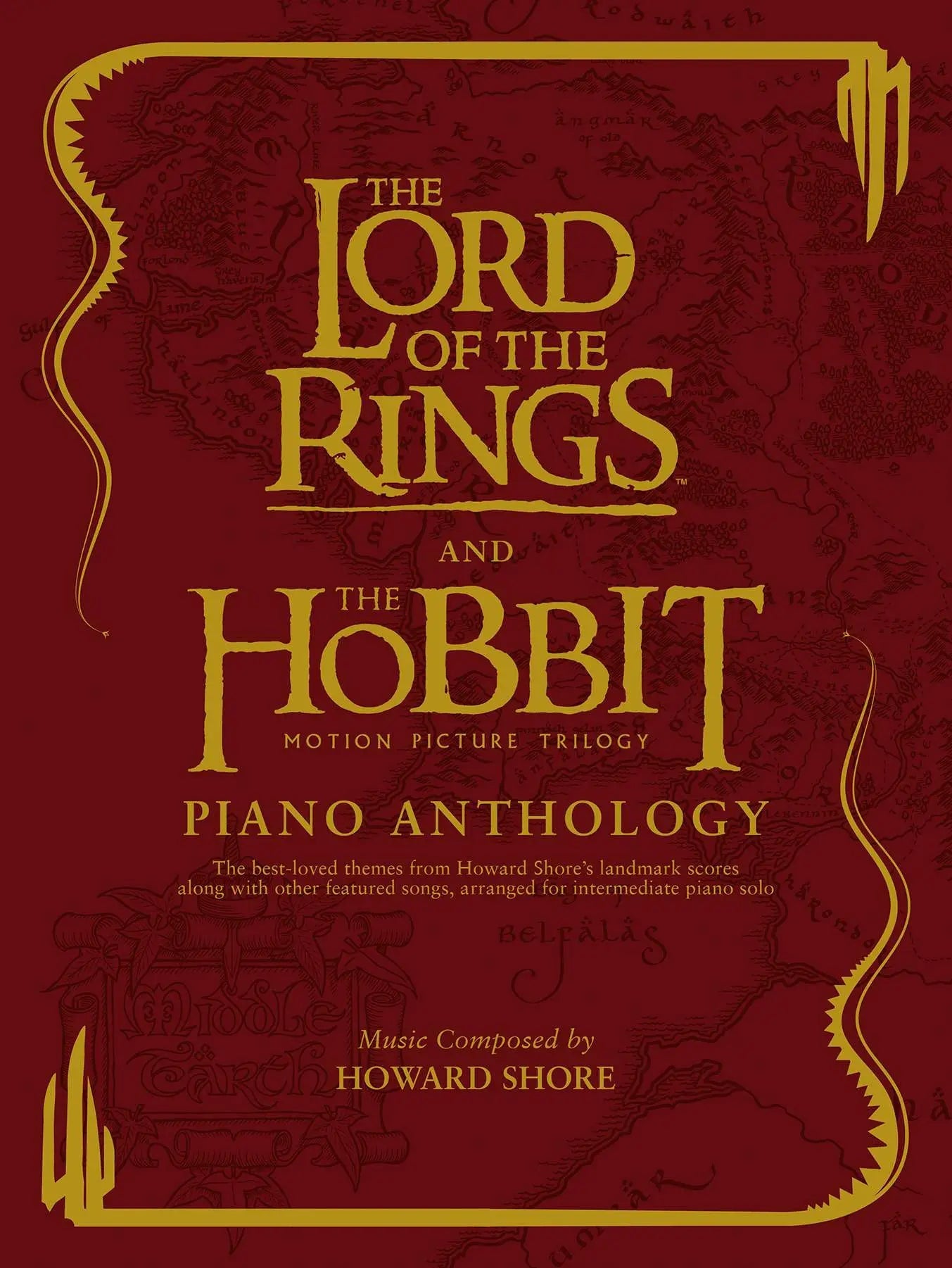 The Lord of the Rings and The Hobbit Piano Anthology - Sheet Music Collection