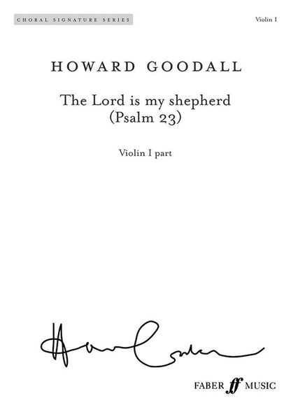 Lord Is My Shepherd Violin 1