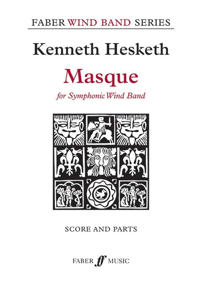 Masque Wind Band Score/Parts