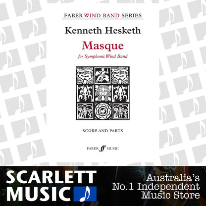 Masque Wind Band Score/Parts — view 2