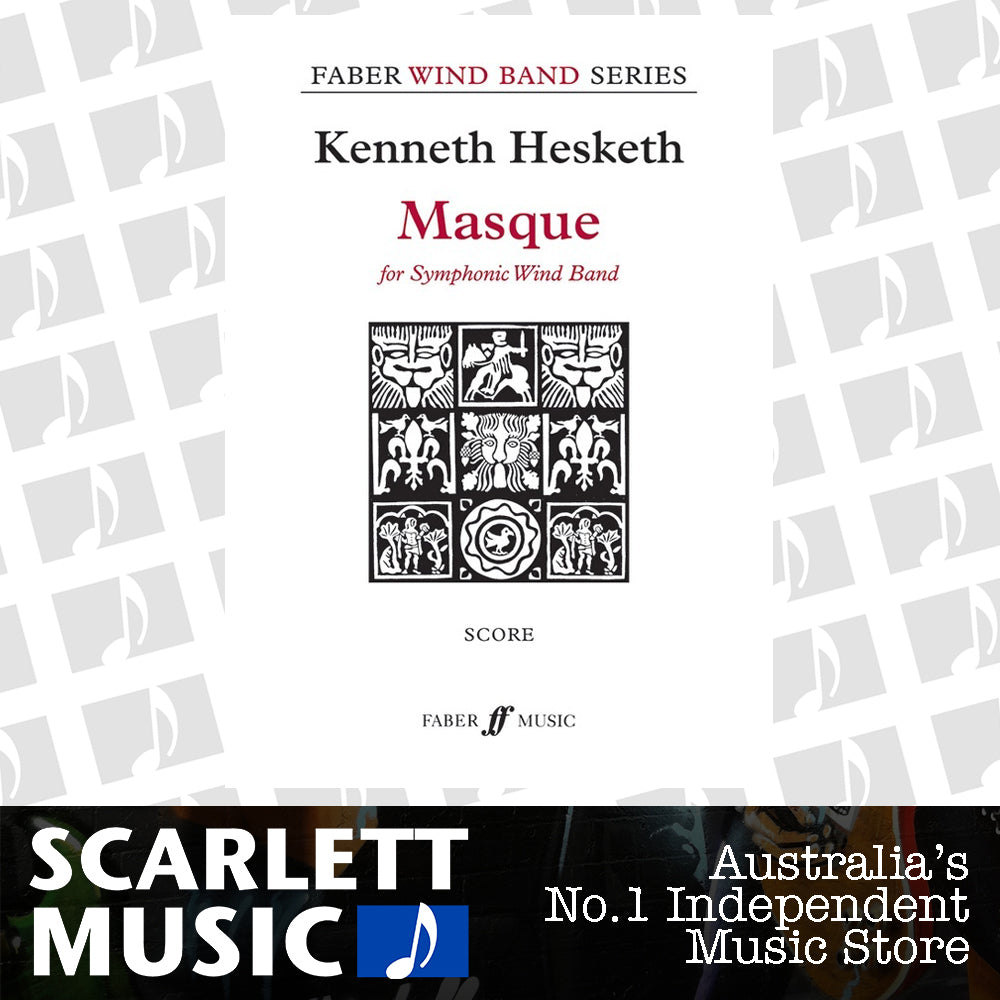 Masque Wind Band Full Score — view 2