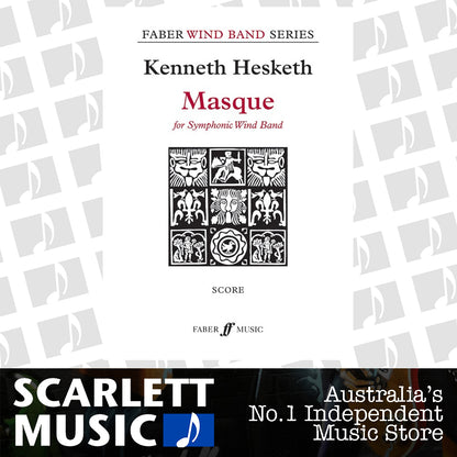 Masque Wind Band Full Score — view 2