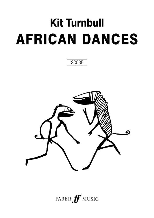 African Dances Wind Band Score by Turnbull - Faber